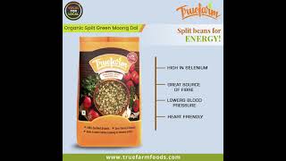 Organic Green Moong Dal Split 500g