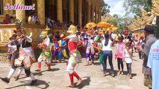 ពិធីដង្ហែនាគទក្សិណវិហារវត្តស្វាយសៀមចាស់ស្រុកថ្កូវ ខេត្តព្រះត្រពាំង( Tân Hiệp - Trà Cú - Trà Vinh)