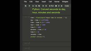 Python convert to day , hour minutes and seconds
