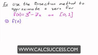 Intermediate Value Theorem Minilecture