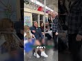 Chaos in the subway #shorts #viral @TaylorWatsonShow