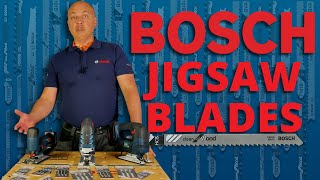 Bosch Jigsaw Blade Range | Toolstop Demo