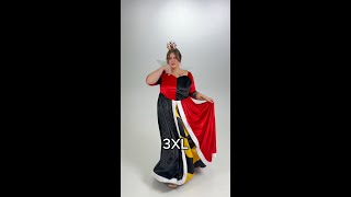 ALL Sizes of our Disney Queen of Hearts Halloween Costume