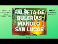 Como tocar bulerías: Falseta Manolo San Lucar