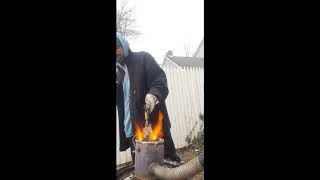 How To Make Mini Metal Foundry,  Forge ,,melting lead at home, Homemade