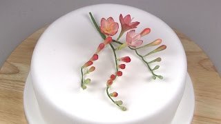 How to Make .: A Freesia