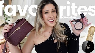 CURRENT LIFE FAVORITES 🍂🤎 ✨ NEW MAKEUP, PERFUMES, BAGS that I HAVE BEEN LOVING THIS NOVEMBER ✨🍂