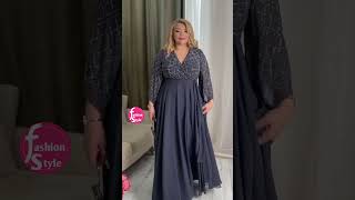 How to choose the right evening dress for plus sizes