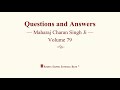 questions and answers maharaj charan singh ji volume 79 rssb