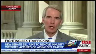 Cincinnati WLWT Discusses Portman's Anti-Trafficking Bill