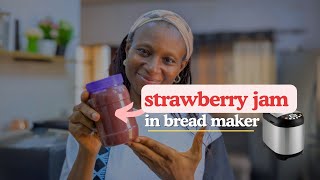 Strawberry Jam in Bread Maker