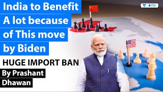 This Move by Joe Biden will hurt China and Benefit India a lot #shorts #ytshorts