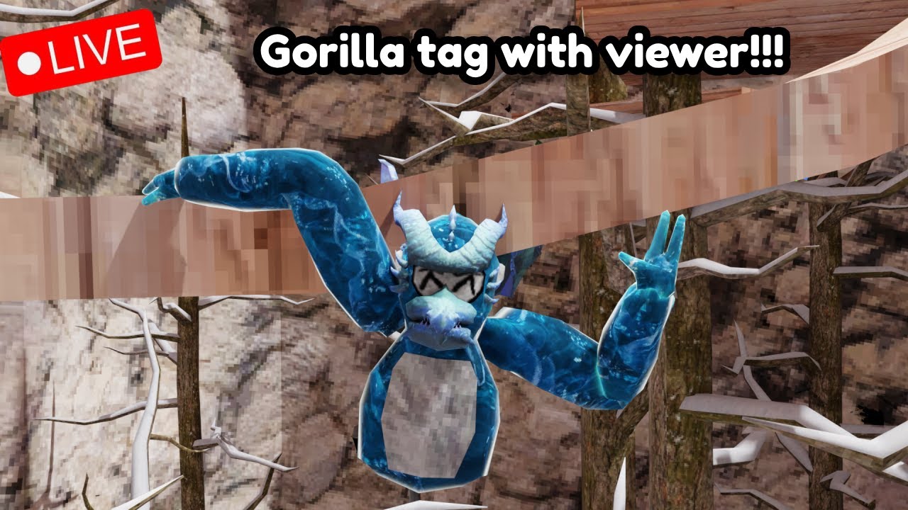 Gorilla Tag Stream Road To 1k Youtube
