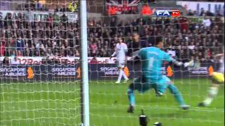 Swansea 2-2 Arsenal - Gibbs stunning volley \u0026 full highlights - FA Cup 3rd Round | FATV