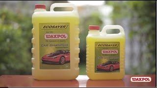 Waxpol Ecosaver Car Shampoo Concentrate (Foam Wash, Snow Foam Wash Bucket/Hand Wash)