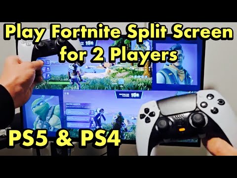 How to Use Fortnite Split Screen