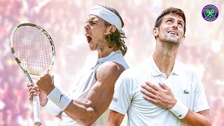 The Biggest Rivalries at Wimbledon: Rafael Nadal v Novak Djokovic