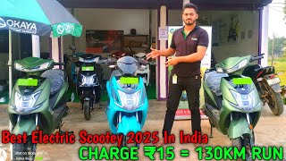 Best Electric Scooter 2025 In India | Okaya motofaast 35 Electric  Review | OKAYA E-scootey 2025✅