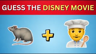Guess The Disney Movie by Emoji 👸🎬 | Disney Emoji Quiz