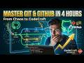 Become an Expert in Git & GitHub in 4 Hours | Complete Git Tutorial 2026 (CodeCraft)