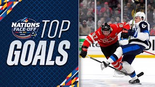 Top 10 Goals of the 4 Nations Face-Off | 🇨🇦🇫🇮🇸🇪🇺🇸 | NHL