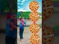 Spinning Pizza to Icecream,  Diary Milk & Burger - Funny vfx magic #shorts #trendingsong #funny