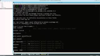 Grunt load-grunt-tasks plugin