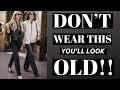 7 Fashion Mistakes Making You Look Old | Fashion Over 40