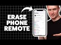 How to Erase iPhone Remotely 2026 (Step-By-Step Tutorial)