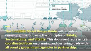 Montgomery Planning Releases Draft Complete Streets Design Guide