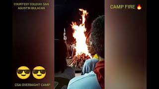 Philippine,Manila CSAB Overnight Camp 🏕  See camp fire 🔥