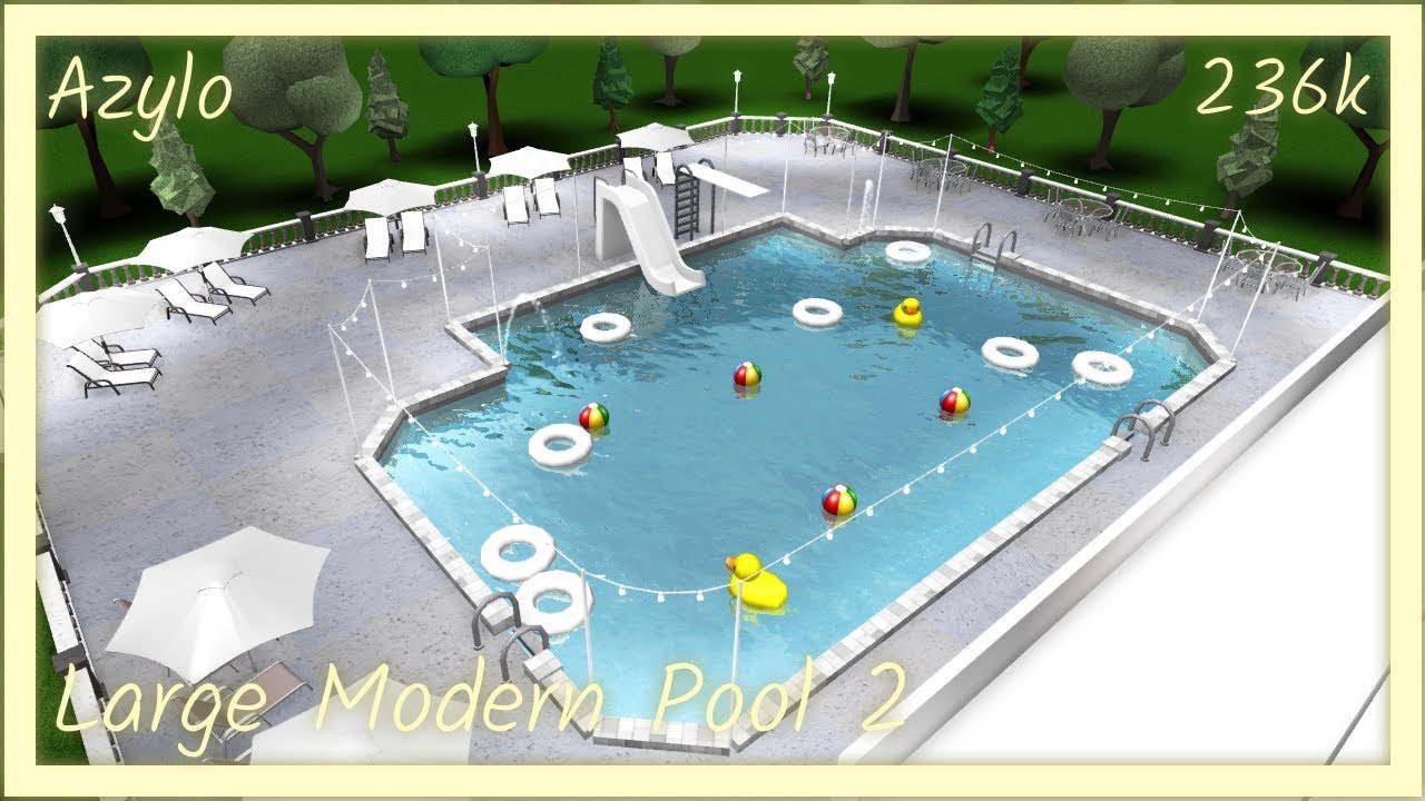 Roblox Bloxburg Pool Ideas Roblox Bloxburg Pool Ideas