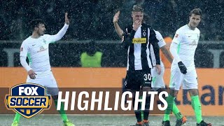 Monchengladbach vs. Werder Bremen | 2017-18 Bundesliga Highlights