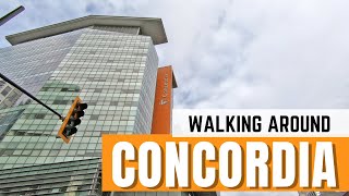 Downtown Montreal Walking Around Concordia University #downtownmontreal