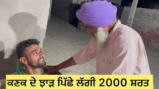 ਕਣਕ ਦੇ ਝਾੜ ਪਿੱਛੇ ਲੱਗੀ 2000 ਸ਼ਰਤ ।ਸੇਅਰ ਵੀਡੀਉ. 2000 conditions behind the wheat harvest. Share video