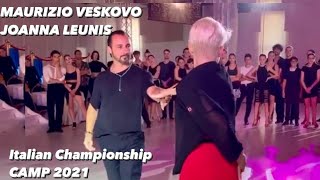 Maurizio Vescovo - Joanna Leunis | Italian Championship Camp 2021 | Rumba