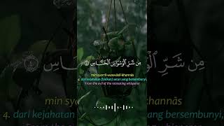 🛑Surat An-Nas Lengkap dengan Terjemahannya Bacaan Al Quran Merdu Salim Bahanan