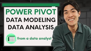 How to Model and Analyze Data in EXCEL using POWER PIVOT
