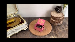 EmotionMusicBox 이모션오르골 Sailor Moon Hand crank musicbox 세일러문ost (오프닝 메인곡) 수동오르골