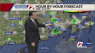 WPRI 12 Weather Forecast for 6/11/24:  Spot Shower Today; Showers and T'storms Late Friday