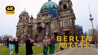 Winter Stroll from Unter den Linden to Kolonnadenhof🇩🇪✨Berlin 4K Walking Tour 🏛❄️