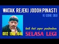 PERWATAKAN WETON, REJEKI & JODOH SEJATI SELASA LEGI