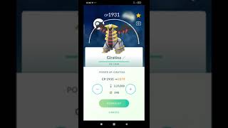 Maxed out my 100iv Giratina. #pokemongo