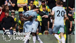 Michail Antonio doubles West Ham United lead against Norwich City | Premier League | NBC Sports