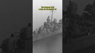 When USS Iowa Escorted the President | #history #shorts #fyp