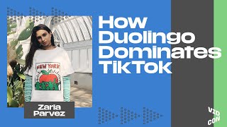 VIDTALK w/ Zaria Parvez, Global Social Media Manager for DUOLINGO