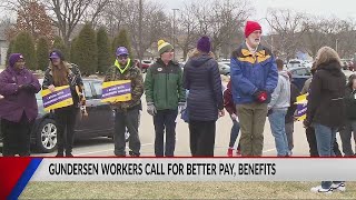 Union Gundersen employees air contract concerns