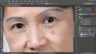 photoshop肖像美容篇4 1 使用修复工具减少皱纹