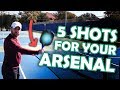 5 awesome shots to add to your pickleball arsenal