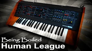 The Human League Being Boiled ~ Vintage Synthesizer Recreation ~ RetroSound